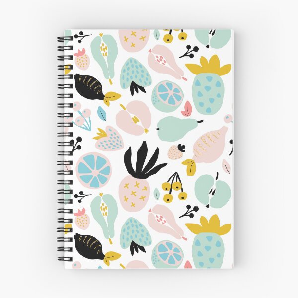 Item preview, Abstract fruits pattern on pastel colors designed and sold by Yamurchik.
