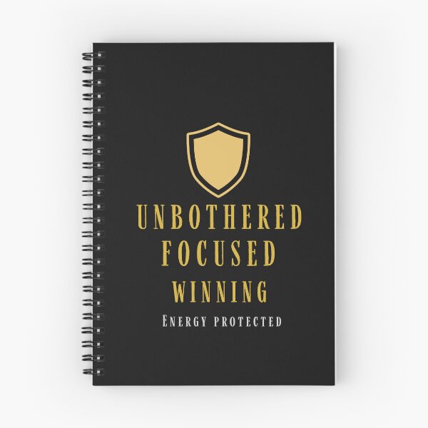 Item preview, Unbothered Focused Winning Shirt – Premium Mindset Motivation Design designed and sold by AdicretorDesign.