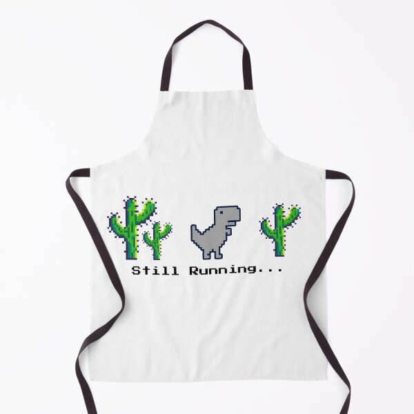 Item preview, Still Running Offline Dino Game Retro Pixel Art designed and sold by ChathuStrokes.