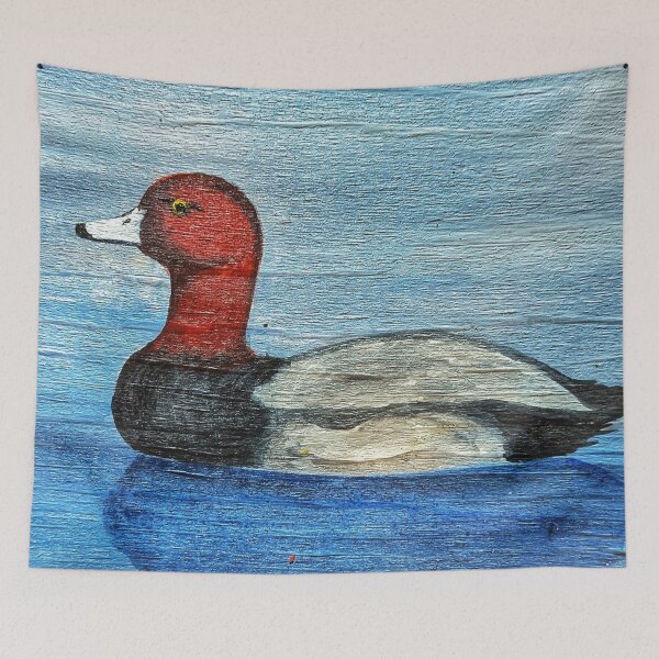 Item preview, Redhead Duck on the Lake  designed and sold by Matt Starr Fine Art .