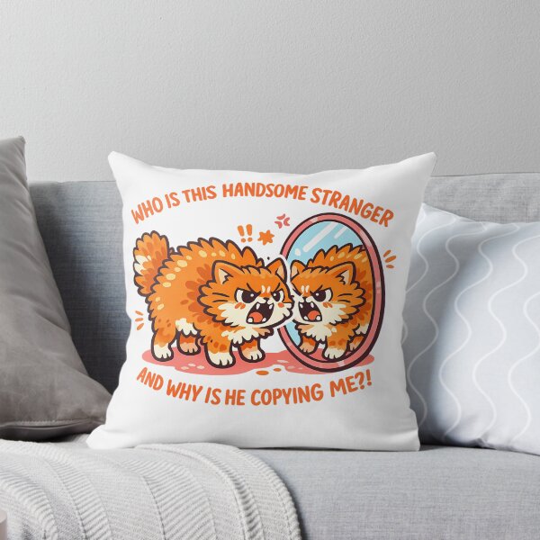 Item preview, Funny Cat Mirror Image Humor Gift For Cat Owners designed and sold by mdimac.