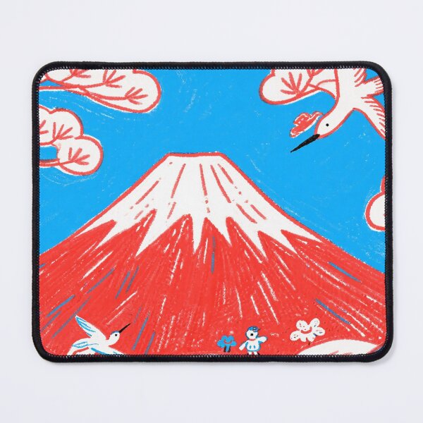 Item preview, Majestic Crimson Peak and Soaring Cranes designed and sold by zzz888.