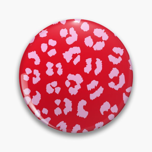 Item preview, Red and Pink Leopard Cheetah Spots Print Pattern  designed and sold by OneThreeSix.