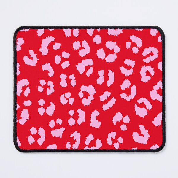 Item preview, Red and Pink Leopard Cheetah Spots Print Pattern designed and sold by OneThreeSix.