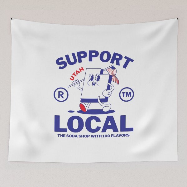 Item preview, Utah : support local soda shop designed and sold by Peerless-Prime.