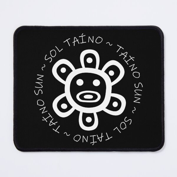 Item preview, Taino Sun Puerto Rico Tainos Symbols White designed and sold by byDarling.