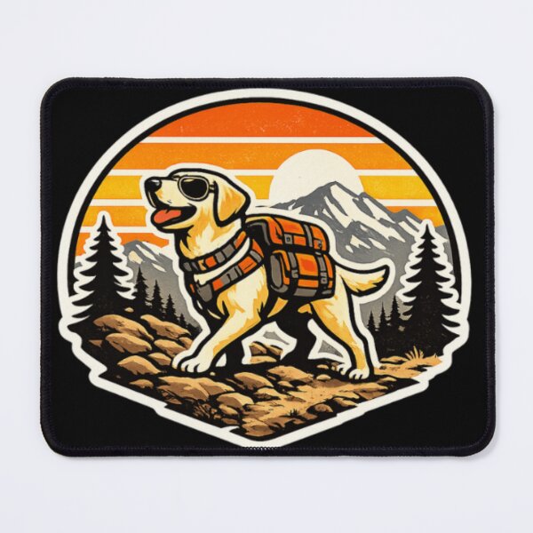 Item preview, Labrador Hiking Dog Dad Shirt – Best Hiking Buddy Retriever Backpack Mountain Adventure designed and sold by PawPrintCustom.