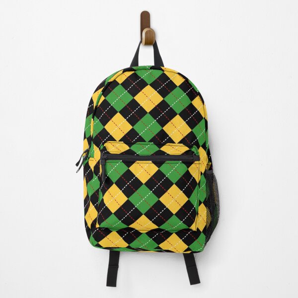 Item preview, Checkered Pattern Green And Yellow designed and sold by Isma Saleem.