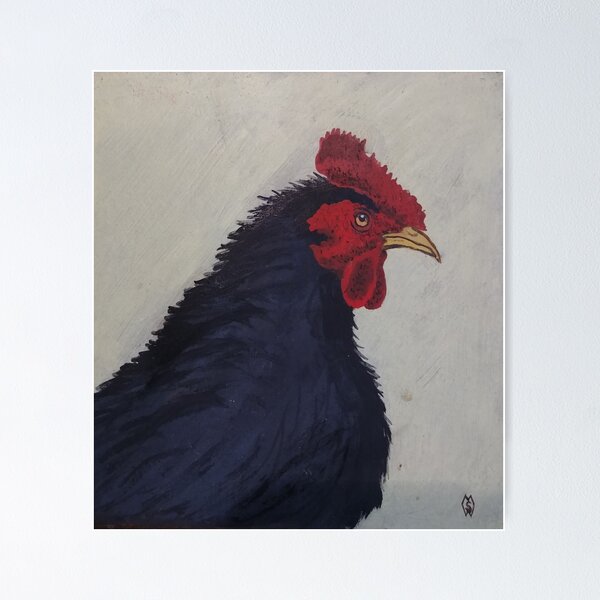 Item preview, The Black Rooster designed and sold by Matt Starr Fine Art .
