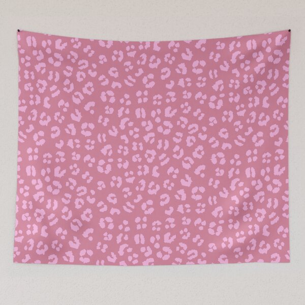 Item preview, Light and Dark Pink Leopard Cheetah Spots Print Pattern  designed and sold by OneThreeSix.