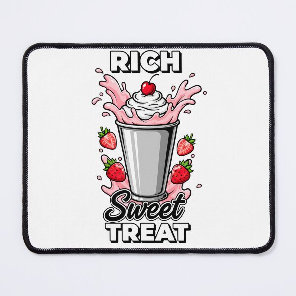 Item preview, Rich Sweet Treat Strawberry Milkshake Illustration designed and sold by C3J7.