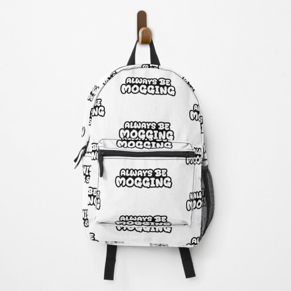 Item preview, Always Be Mogging, Outline Bold Quotes designed and sold by Memes N Lore .