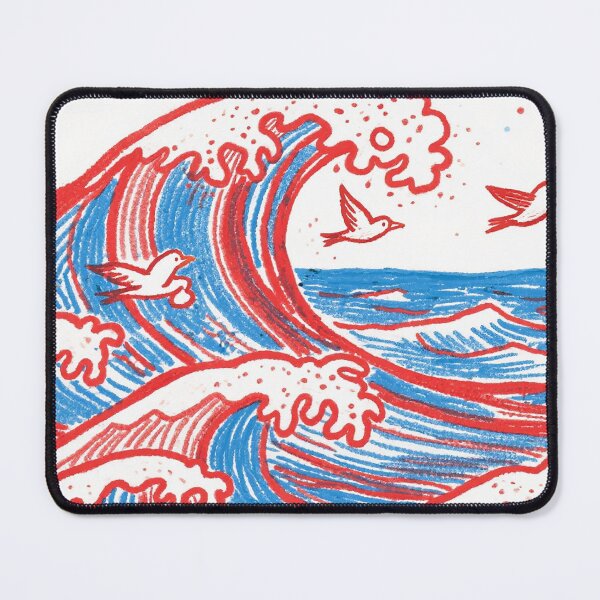 Item preview, Dynamic Crimson Tide and Soaring Birds designed and sold by zzz888.