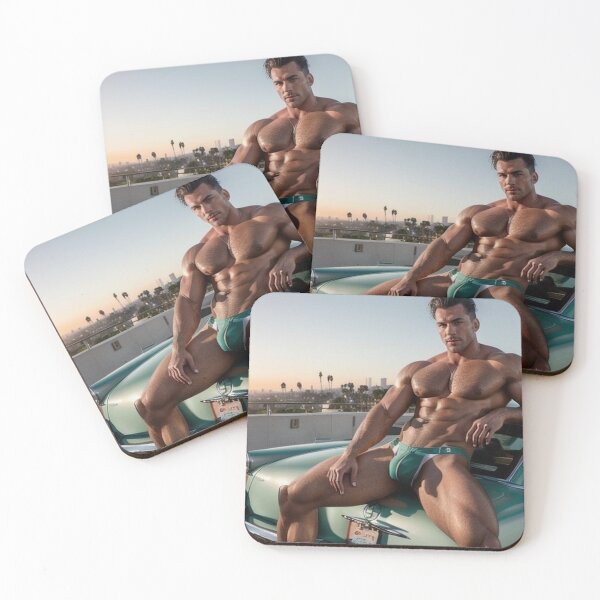 Item preview, Digital Vintage Hunk III designed and sold by dudeoir.