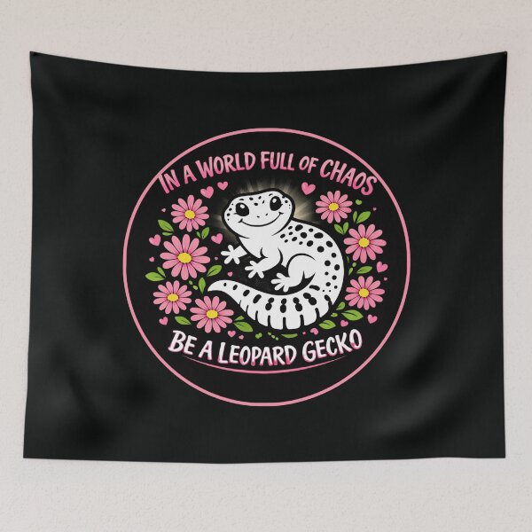 Item preview, Be a Leopard Gecko – Cute Reptile Positivity designed and sold by SidTastic .