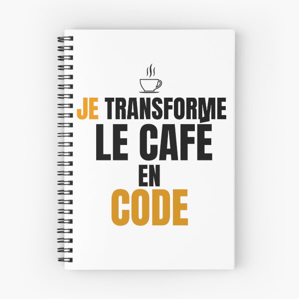 Aperçu de l'œuvre Je transforme le code en café créée et vendue par ztouche.