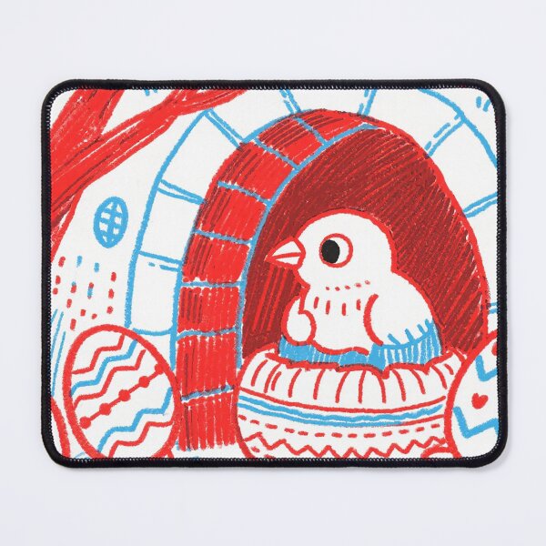 Item preview, Whimsical Nesting Chick in the Crimson Arch designed and sold by zzz888.