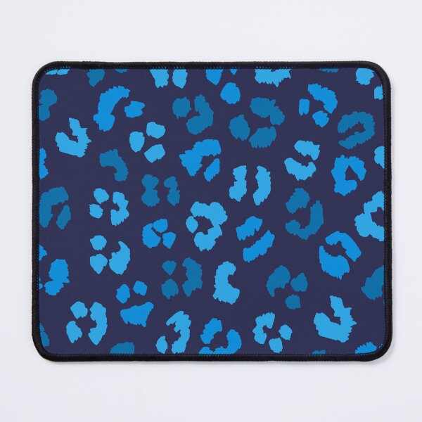 Item preview, Blue Leopard Cheetah Spots Print Pattern designed and sold by OneThreeSix.