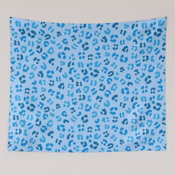 Item preview, Blue Leopard Spots Print Pattern  designed and sold by OneThreeSix.