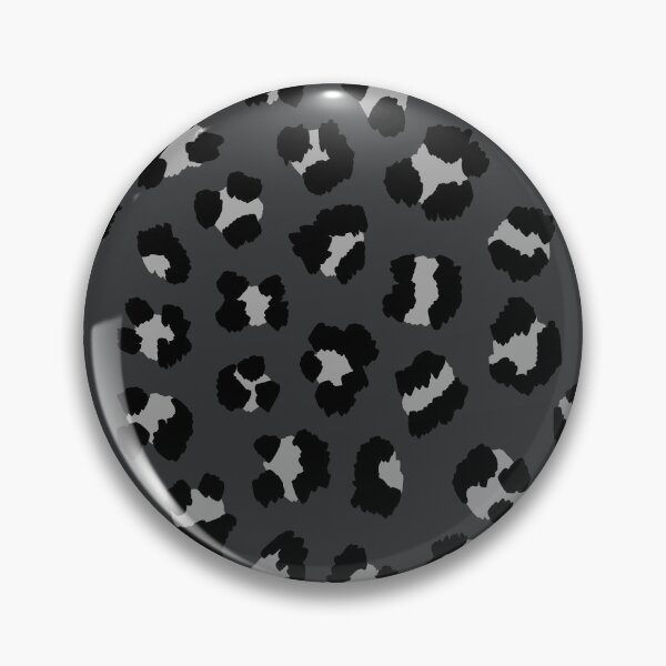 Item preview, Black and Grey Leopard Cheetah Spots Print Pattern  designed and sold by OneThreeSix.