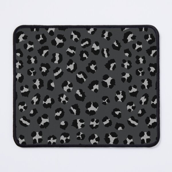 Item preview, Black and Grey Leopard Cheetah Spots Print Pattern  designed and sold by OneThreeSix.
