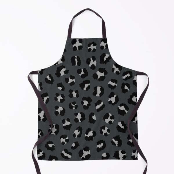 Item preview, Black and Grey Leopard Cheetah Spots Print Pattern designed and sold by OneThreeSix.