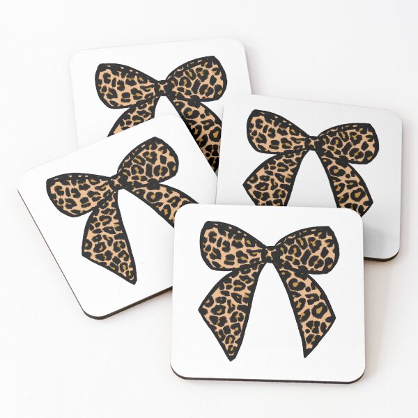 Item preview, Leopard Print Bows designed and sold by OneThreeSix.