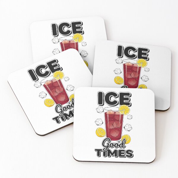 Item preview, Ice Drink Good Times Summer Drink Lemon Cocktail Illustration designed and sold by C3J7.