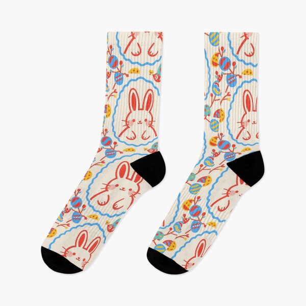 Item preview, Whimsical Spring Bunny in Scalloped Azure Frame designed and sold by zzz888.