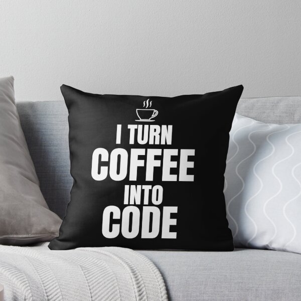 Item preview, I Turn Coffee Into Code designed and sold by ztouche.