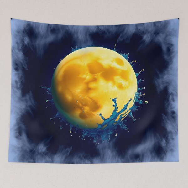 Item preview, YELLOW MOON (by @aNa on NC) designed and sold by Art2Be-Studio.
