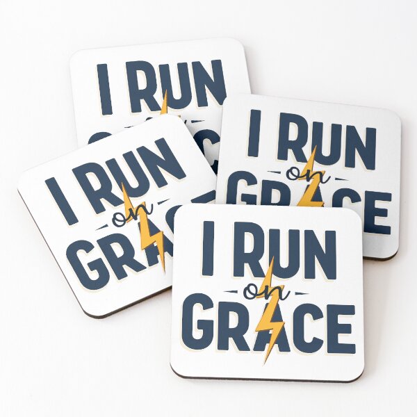 Item preview, I Run on Grace Faith Design designed and sold by Pastor Reeves Studio.