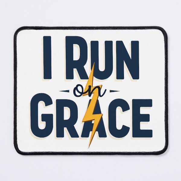 Item preview, I Run on Grace Faith Design designed and sold by Pastor Reeves Studio.