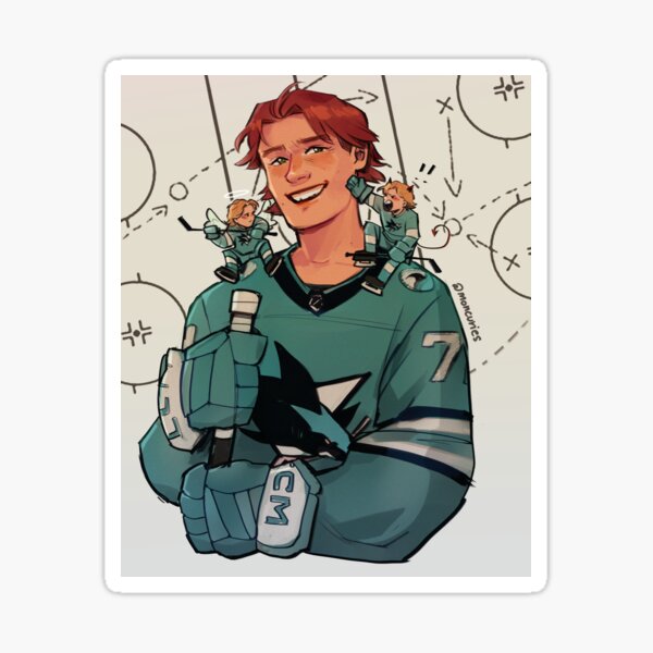 on his shoulder Sticker