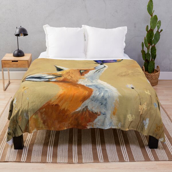 Item preview, Fox and Butterfly designed and sold by BB Creative Art Shop.