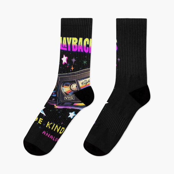 Item preview, Playback the 80s VHS Tape – Be Kind Rewind Retro Neon Design designed and sold by RomeoSketches.