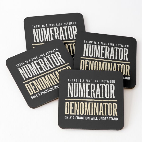 Item preview, Only a Fraction Will Understand Math Joke designed and sold by FreshVibe Prints.