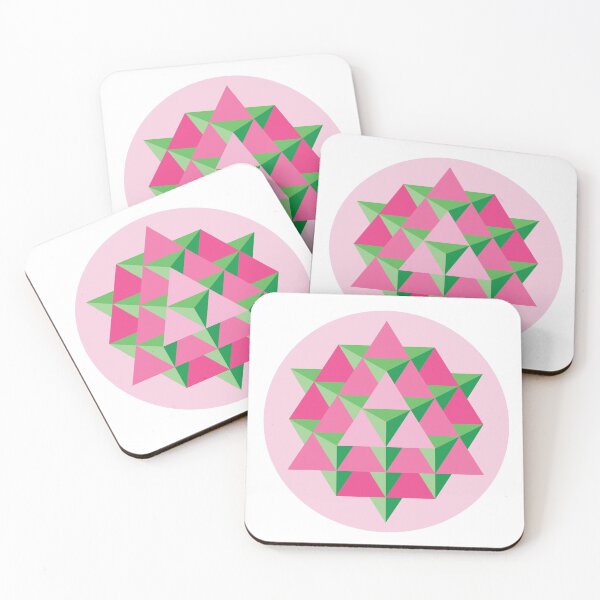 Item preview, 64 Tetrahedron Grid designed and sold by GalacticMantra.
