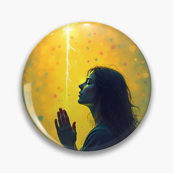 Item preview, Woman in Prayer Illustration - Making a Connection designed and sold by Pastor Reeves Studio.