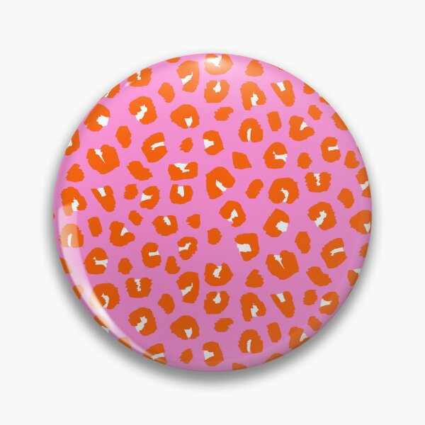 Item preview, Leopard Print Spots Pink and Orange designed and sold by OneThreeSix.