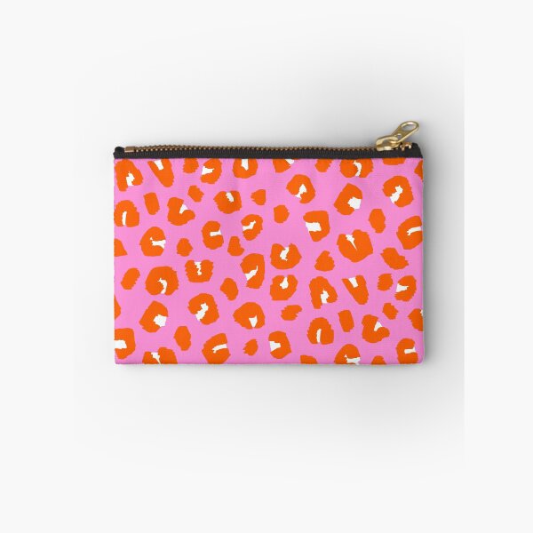 Item preview, Leopard Print Spots Pink and Orange designed and sold by OneThreeSix.