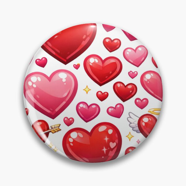 Item preview, cute valentines love hearts designed and sold by Metaverse8.