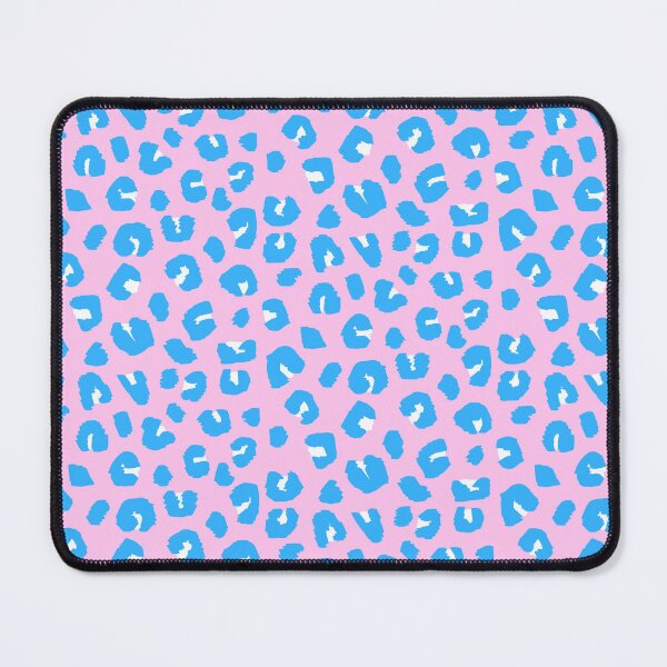 Item preview, Leopard Print Spots Blue on Pink designed and sold by OneThreeSix.