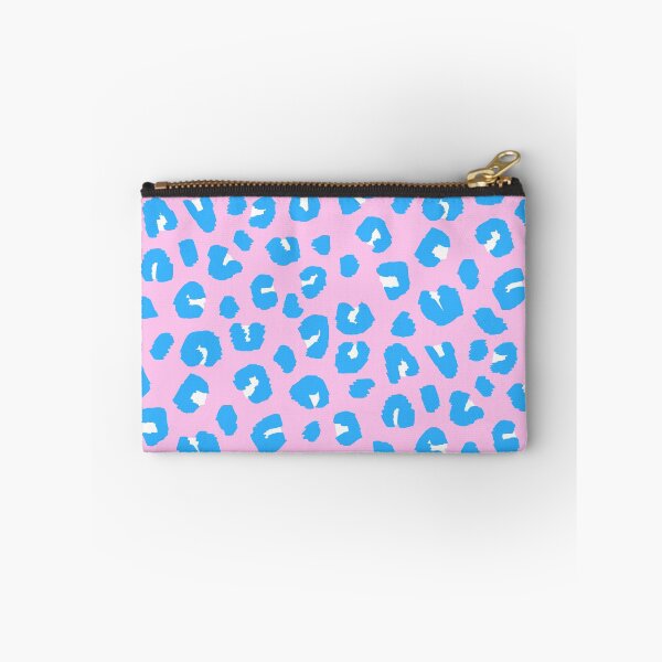 Item preview, Leopard Print Spots Blue on Pink designed and sold by OneThreeSix.
