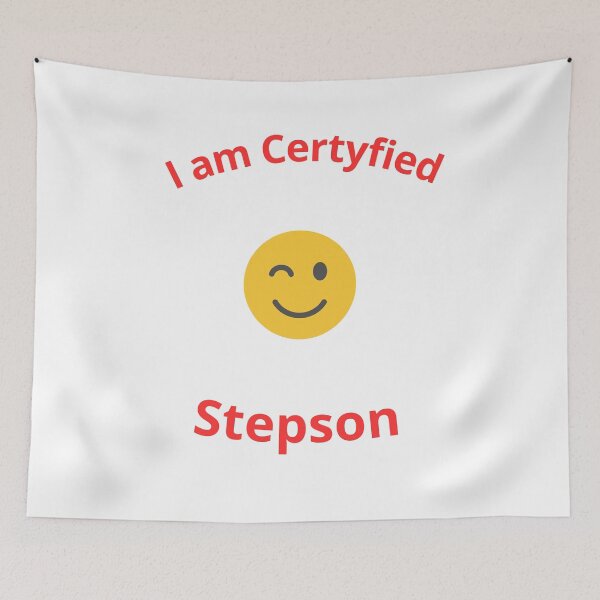 Item preview, I am Certyfied Stepson  Funny Gift for boys designed and sold by AdultHumorCo.