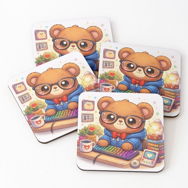 Item preview, Nerd bear designed and sold by kiradax17.