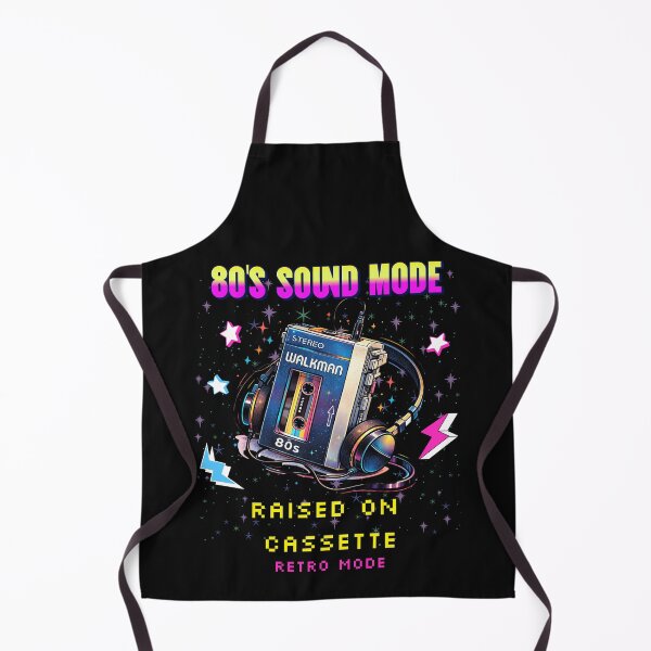 Item preview, 80s Sound Mode Walkman – Raised on Cassette Retro Neon Design designed and sold by RomeoSketches.