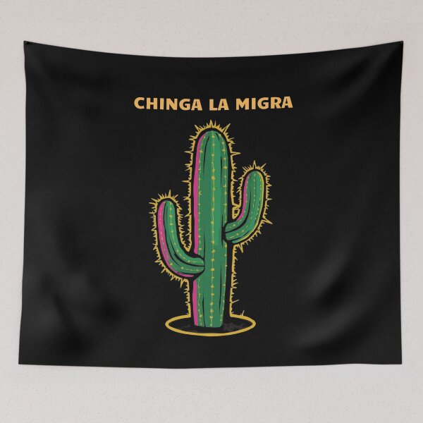 Item preview, Copy of Chinga La Migra Pro Immigration Fascism Human Rights Classic T-Shirt designed and sold by PaulaArtworks.