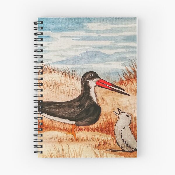 Item preview, Black Skimmer and Chick  designed and sold by Matt Starr Fine Art .