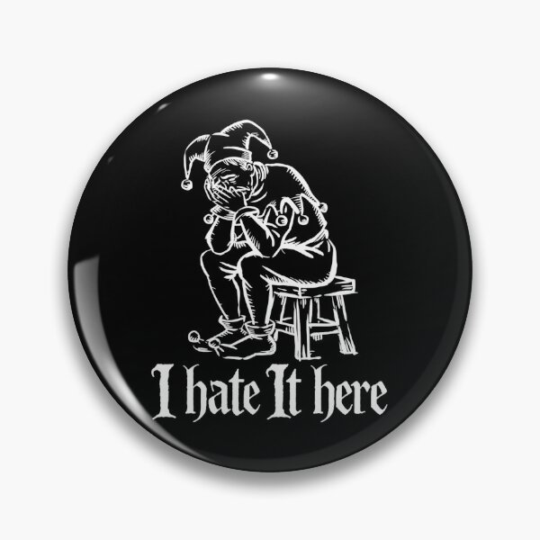 Item preview, Sad Jester Meme designed and sold by SignumShop.